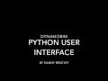DynamoBIM Python Beginner User Interface