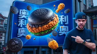 HAMBÚRGUER SABOR OREO DO KFC DA CHINA! 🍪