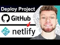 How To Deploy Github Project on Netlify Step By Step