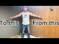 Wood paneling makeover LOOKS LIKE DRYWALL