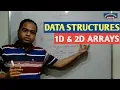 DATA STRUCTURES Part-3 1D 2D Arrays