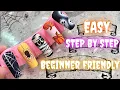 QUICK EASY Halloween nail designs in DEPTH tutorial