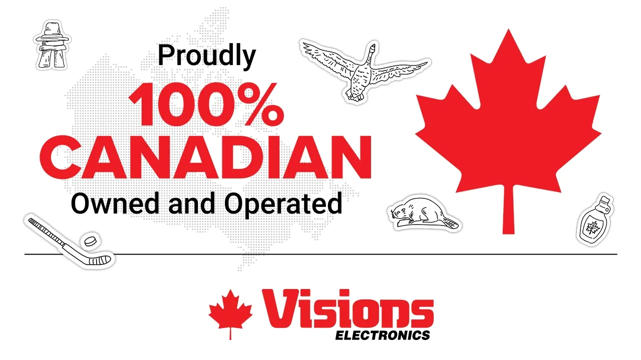 Visions Electronics — Visions Electronics - Proudly Canadian Since 1981 (YouTube video ad)