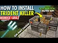 How To Install TRIDENT KILLER on ANY Farm AUTOMATIC - Minecraft Bedrock Java