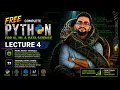 Python Full Course FREE Lecture 4 Memory Management Variables with Strings Zero to Advanced
