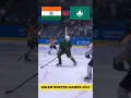 INDIAN ICE HOCKEY TEAM WON THEIR FIRST MATCH 🇮🇳🔥 !! ASIAN WINTER GAMES 2025 !! #icehockey