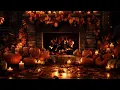 Download Lagu 🌙 Cozy Night by the Fire (4K) 🔥 Gentle Crackles \u0026 Autumn Comfort