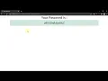 Random Password Generator Project in django python