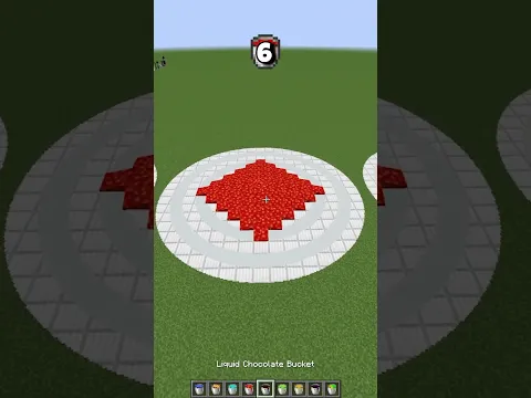 Filling Up Circles vs Fluid Variations #shorts #minecraft #meme