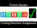 IQ 61 Determine if a string contains vowels