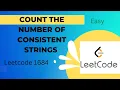 1684 Count the Number of Consistent Strings In JAVA LeetCode Problem