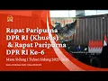 Download Lagu BREAKING NEWS - RAPAT PARIPURNA DPR RI
