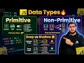 JavaScript Primitive vs Non-Primitive Data Types Deep Copy vs Shallow Copy Complete Guide