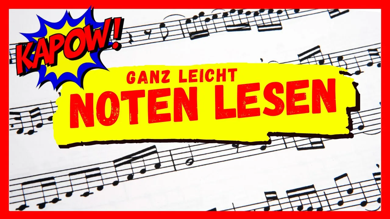 Noten lesen lernen in 20 Minuten (für Anfänger)
