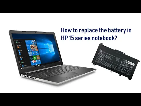 Download MP3 HP 15 series (15-DA 1000) notebook – How to replace the battery - Disassembly step by step tutorial