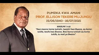 ibada ya faraja nyumbani kwa prof ellison tekere mujungu