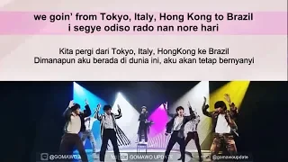 Easy Lyric BTS AIRPLANE PT 2 By GOMAWO Indo Sub 