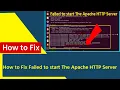 Failed to start The Apache HTTP Server Ubuntu