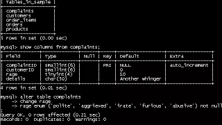Learning MySQL Part 33