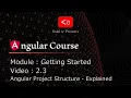 Angular Course 2 3 Angular Project Structure - Explained