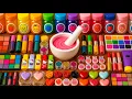 Download Lagu فيديو مرضي DIY سلايم ASMR | مزج مستحضرات التجميل اللامعة وأحمر الشفاه في سلايم قوس قزح