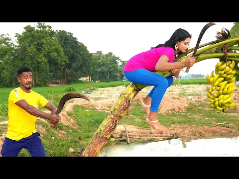 Download MP3 Must Watch New Funniest Comedy video 2021 amazing comedy video 2021 Episode 135 By Maha Fun TV