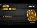 Download Lagu Harga Emas Antam Hari ini Menghijau (10 Juli  2025)