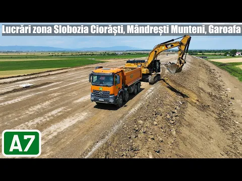 Download MP3 A7 | Lucrări zona Slobozia Ciorăști, Mândrești Munteni, Garoafa, jud. Vrancea || Raducu P Drum