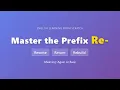 Prefix Re Explained Rewrite Return Rebuild for Beginners