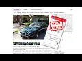Sellers BEWARE Used Car Fake Vehicle History Scams