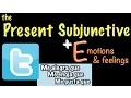 Spanish Present Subjunctive with Emotions feelings E
