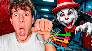 GRITA Y CORRE ANTES DE QUE TE ATRAPE el GATO  del SOMBRERO😱 | ROBLOX