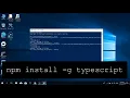 Installing Ionic Cordova Typescript
