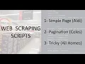 Web Scraping Scripts Portfolio Projects Python Selenium