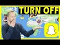 How to turn off map on Snapchat and turn on Ghost Mode - iPhone