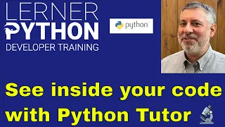 Visualizing your Python code with Python Tutor