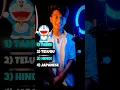 Download Lagu Doraemon Song 🩵 in 4 Languages 🎵 #shorts #doraemon #telugu #youtubeshorts