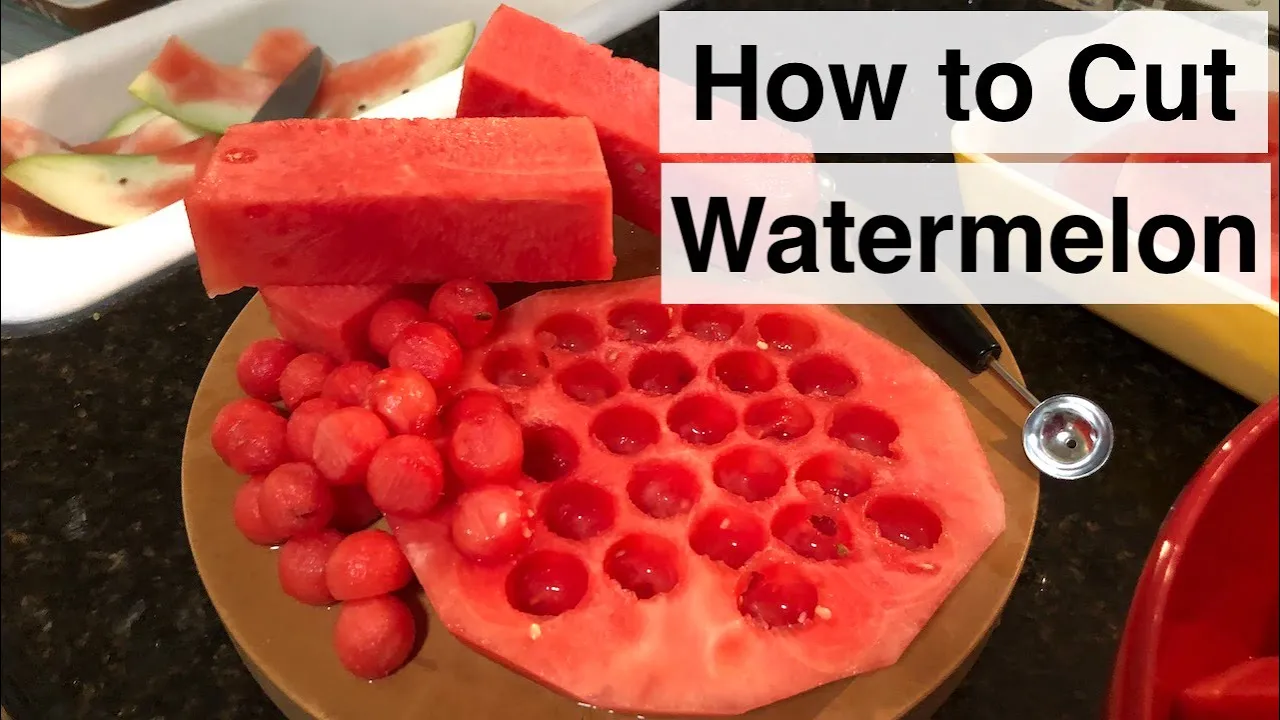 The BEST Way To Cut a Watermelon! (shoutout to My Jewish Mommy Life)
