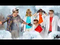 Liquid Nitrogen Explosions w Ninja Kidz
