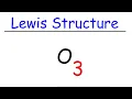 O3 Lewis Structure - Ozone