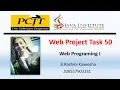 Java Institute Web Programming 1 eShop Project Task 50