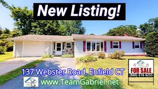 NEW Listing 137 Webster Road Enfield CT