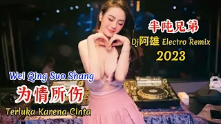 Download 半吨兄弟 - 为情所伤 - Wei Qing Suo Shang - (Dj阿雄 Electro Remix 2023) Terluka Karena Cinta #dj抖音版2023 MP3