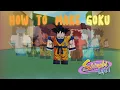 How to make Goku in Shindo Life 2