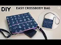 Download Lagu DIY EASY CROSSBODY BAG/ Shoulder bag / sewing tutorial [Tendersmile Handmade]