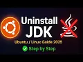 How to Uninstall Java in Ubuntu Remove Java Completely in Linux