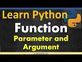 Function with Parameters and Arguments Learn Python