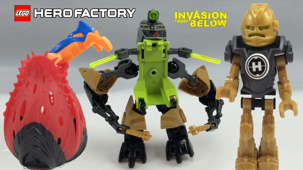 LEGO Hero Factory Invasion from below Gameplay HD deutsch. 