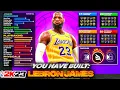 I CREATED LEBRON JAMES IN NBA 2K23 - PRIME LEBRON JAMES BUILD IN NBA 2K23