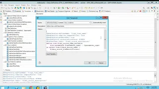 31 - CDS Code Templates on Eclipse